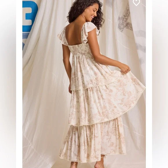 New with tags Altar’d State Melody Floral Maxi Dress - Picture 5 of 5